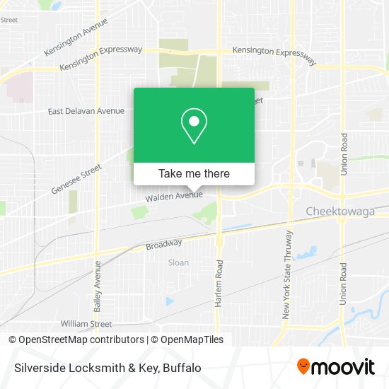 Mapa de Silverside Locksmith & Key