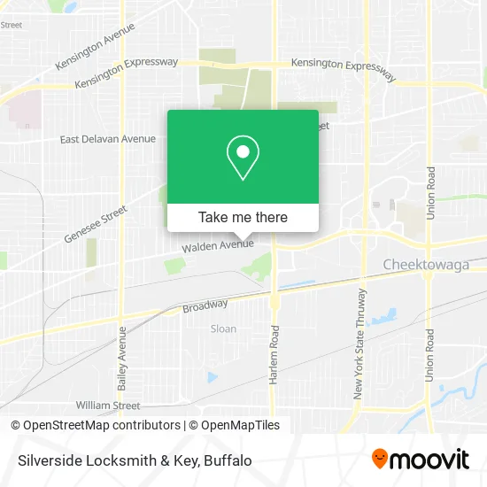 Silverside Locksmith & Key map