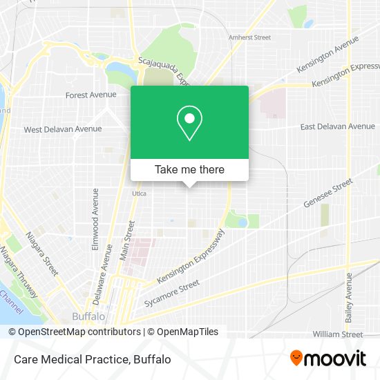 Care Medical Practice map