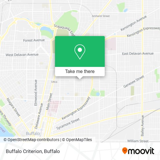 Buffalo Criterion map