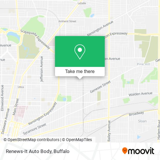 Renews-It Auto Body map