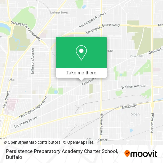 Persistence Preparatory Academy Charter School map