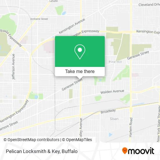 Pelican Locksmith & Key map