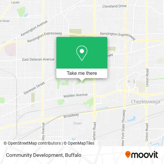 Community Development map