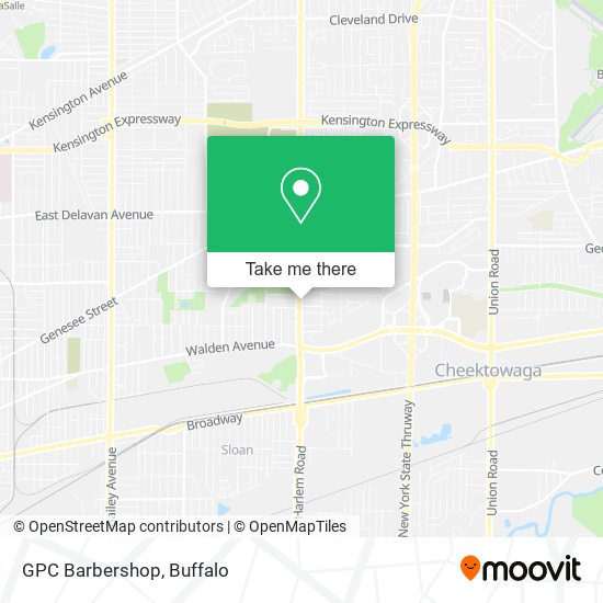 Mapa de GPC Barbershop