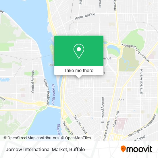 Mapa de Jomow International Market