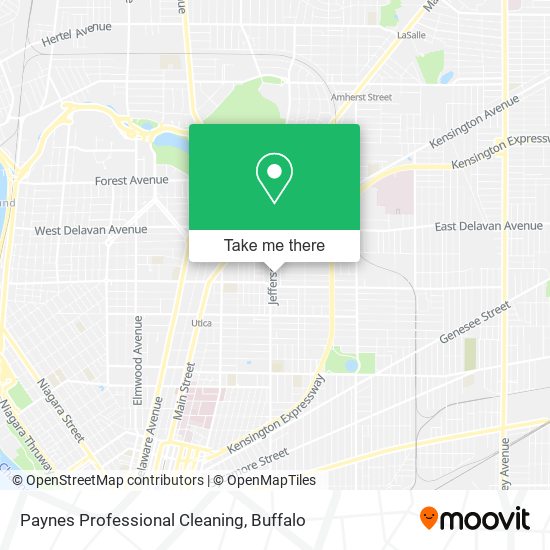 Mapa de Paynes Professional Cleaning