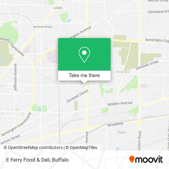 Mapa de E Ferry Food & Deli