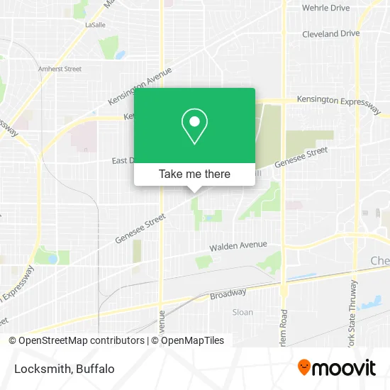 Locksmith map