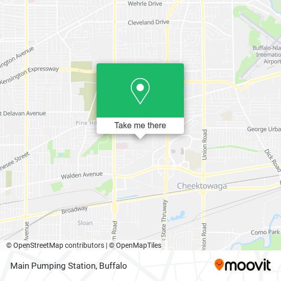 Main Pumping Station map