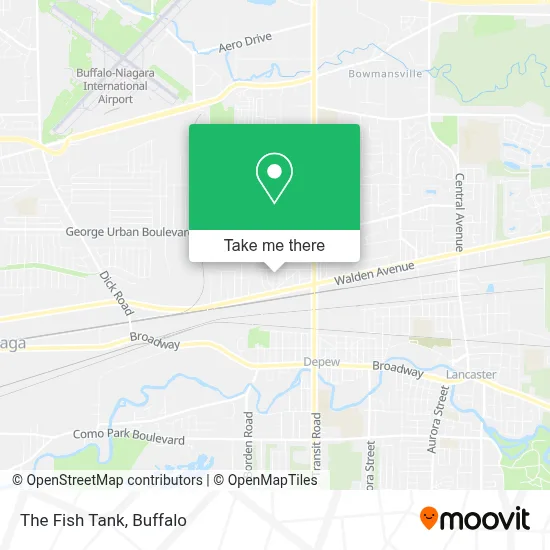 The Fish Tank map