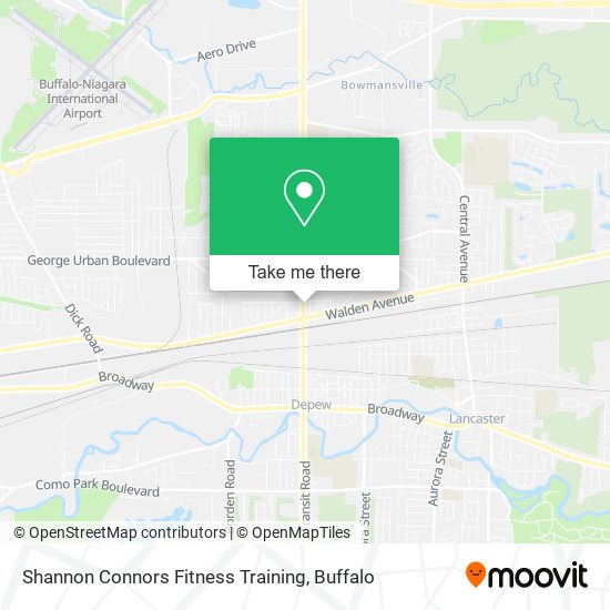 Shannon Connors Fitness Training map