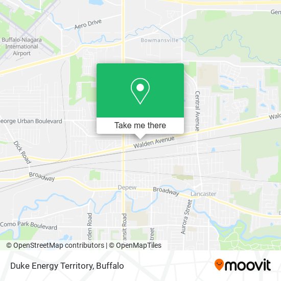 Duke Energy Territory map