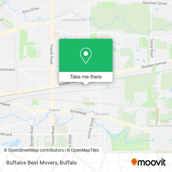 Buffalos Best Movers map