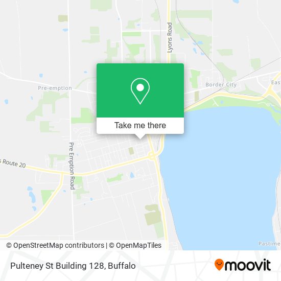 Pulteney St Building 128 map