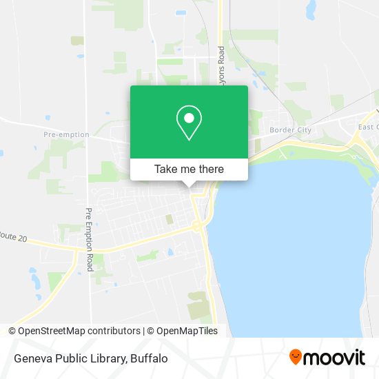Mapa de Geneva Public Library