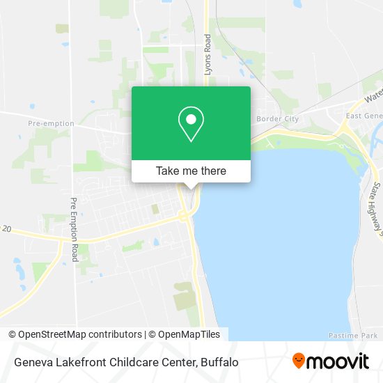 Mapa de Geneva Lakefront Childcare Center