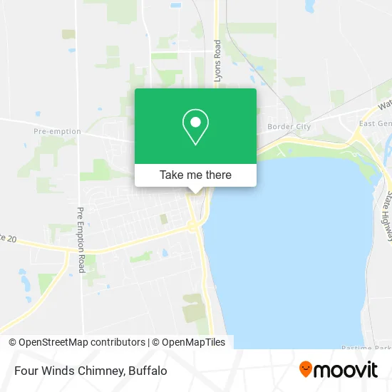 Four Winds Chimney map