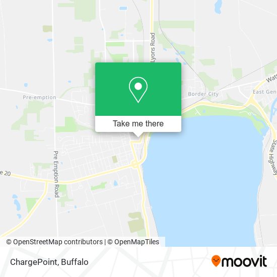 Mapa de ChargePoint