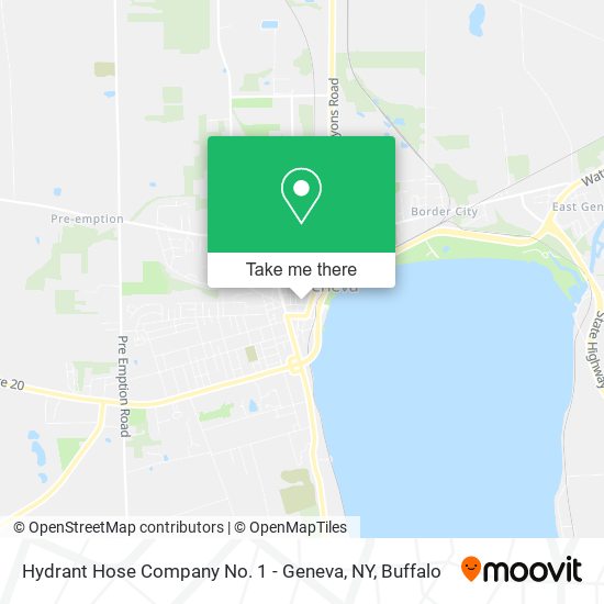 Hydrant Hose Company No. 1 - Geneva, NY map