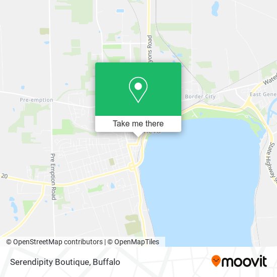 Serendipity Boutique map