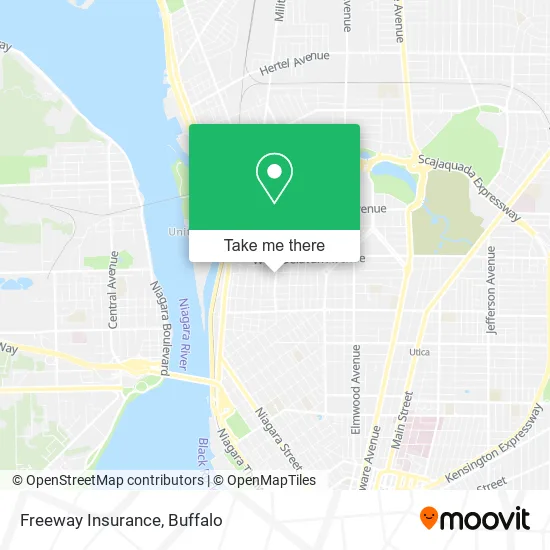 Freeway Insurance map