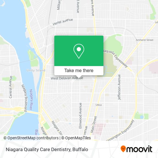 Niagara Quality Care Dentistry map