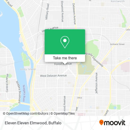 Mapa de Eleven Eleven Elmwood