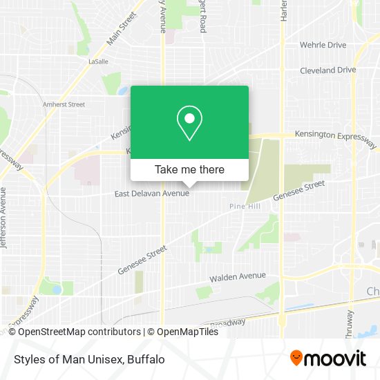 Styles of Man Unisex map