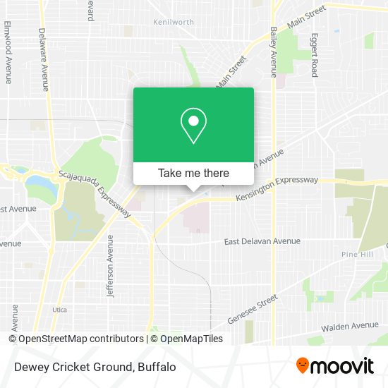 Dewey Cricket Ground map