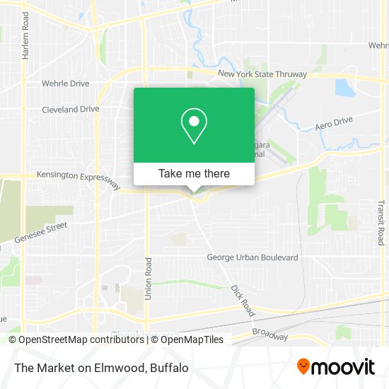 Mapa de The Market on Elmwood