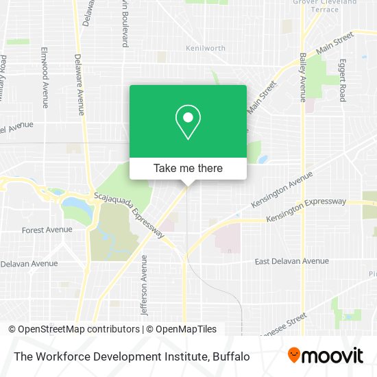 Mapa de The Workforce Development Institute