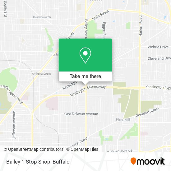 Bailey 1 Stop Shop map