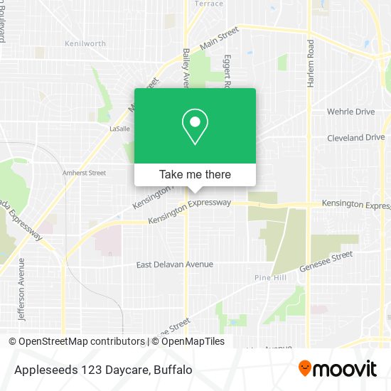 Mapa de Appleseeds 123 Daycare