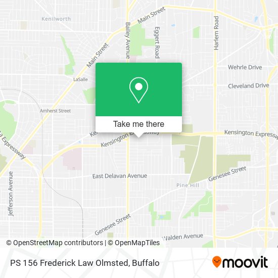 PS 156 Frederick Law Olmsted map