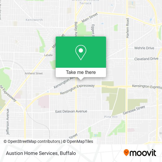 Austion Home Services map