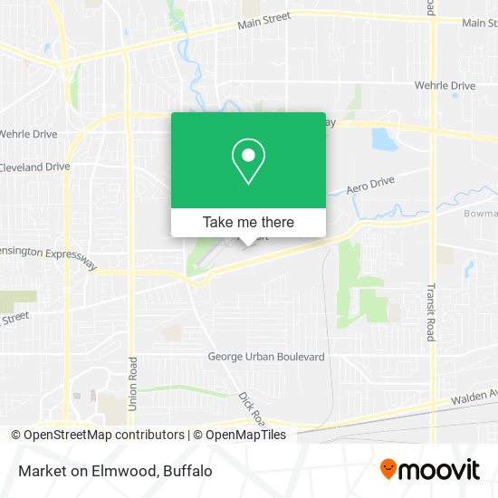 Mapa de Market on Elmwood