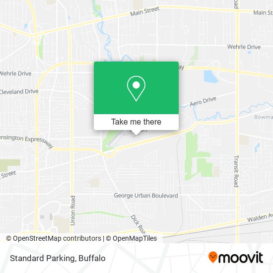 Standard Parking map