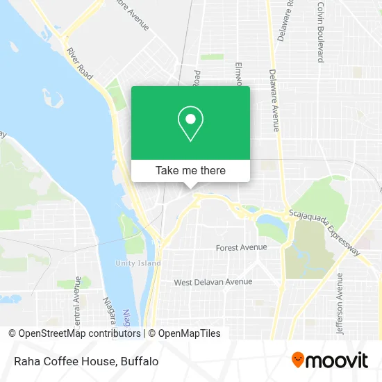 Raha Coffee House map