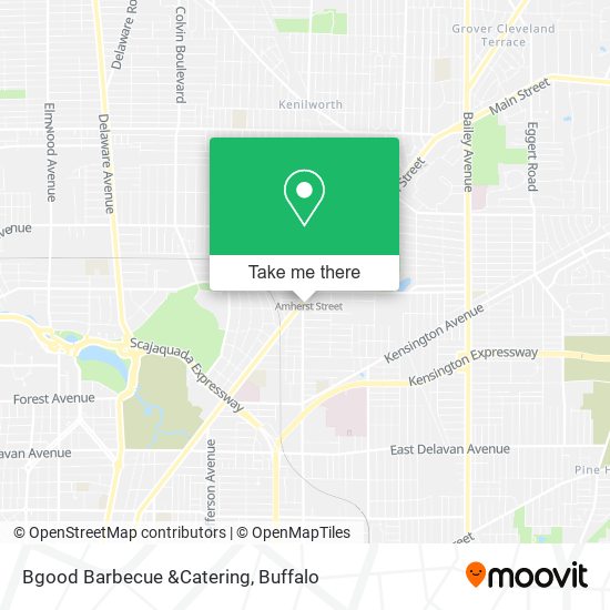 Bgood Barbecue &Catering map