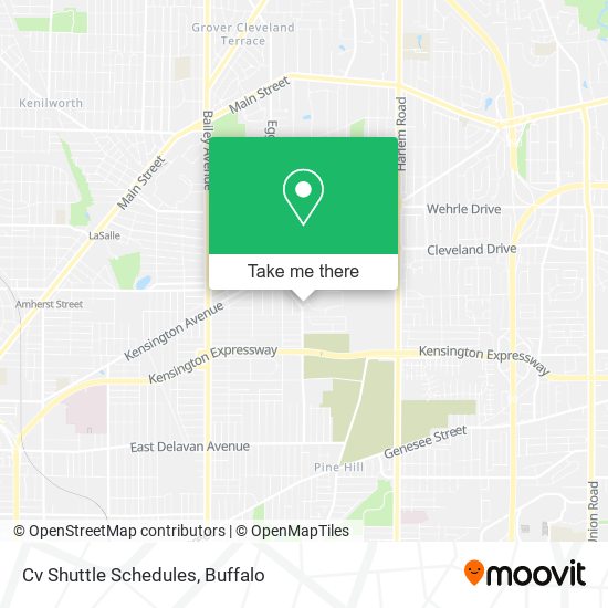 Cv Shuttle Schedules map