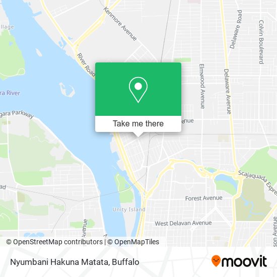 Nyumbani Hakuna Matata map