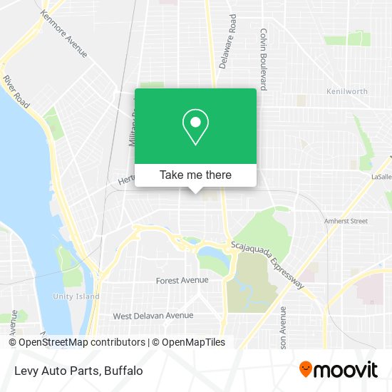 Mapa de Levy Auto Parts