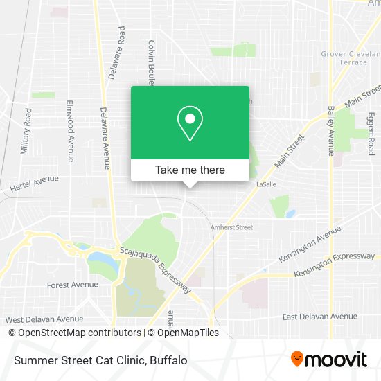 Summer Street Cat Clinic map