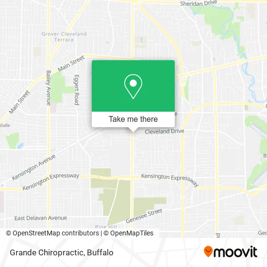 Grande Chiropractic map