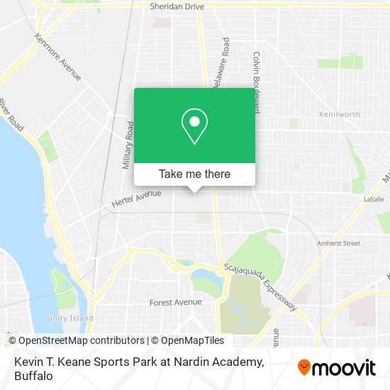 Kevin T. Keane Sports Park at Nardin Academy map