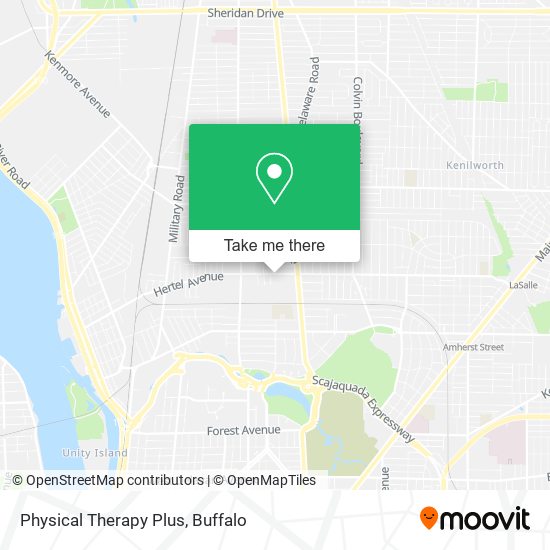 Physical Therapy Plus map