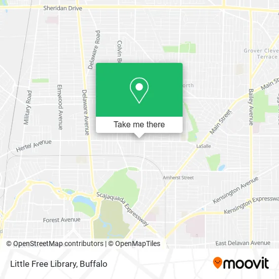 Little Free Library map