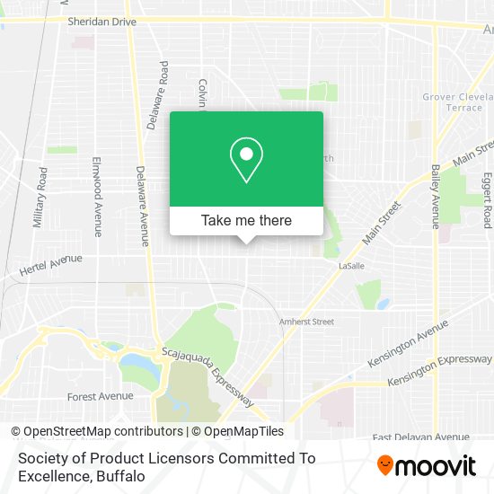 Society of Product Licensors Committed To Excellence map
