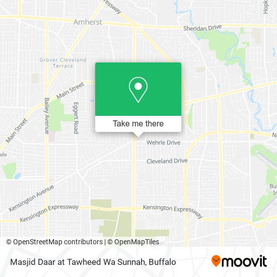 Masjid Daar at Tawheed Wa Sunnah map